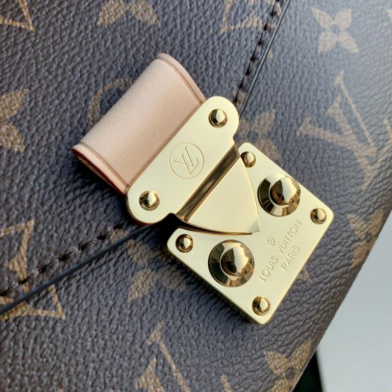 TOP ORIGINAL [EXCLUSIVE PHOTO M46279 OLD FLOWER] LV Messenger Bag Out Small The East West Métis handbag has a stylish, on-trend look in the form of a sleek over-the-shoulder school bag. Crafted from the brand's Monogram 