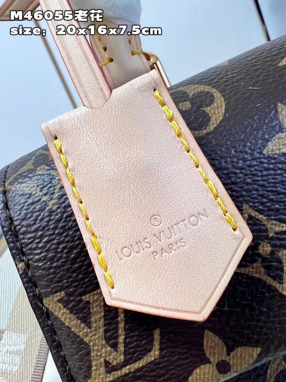 Exclusive M46055 】This Cluny mini bag in Monogram canvas is designed to win over fans of the brand with Louis Vuitton's iconic Toron handles and leather key pouch. The logo fabric shoulder strap can be removed for more c