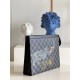 Top [Exclusive N64605] This Pochette Voyage clutch bag encounters the Louis Vuitton seal theme, depicting a wildlife rush in classic Damier Graphite canvas with passport stamp motifs, a tribute to the spirit of free trav