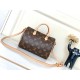 Top quality M61251 old flower Leather is genuine French grade A quality, handmade, oiled edge details are very delicate Size 20x13x11