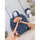 M46836 】The Venice shoulder bag is made of Monogram Denim denim canvas woven from certified cotton and sandwashed to accentuate the sharp lines. Size 21-12-23