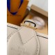 Counter new milky white leather DIANE baguette bag M46388, 23168.5cm batch