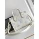 [Special original] M46833 white blue (dynamic chip version) leather is Italy A grade leather is in the quality, hardware, fabrics, handmade, oil edge, A-grade production Size 25x19x8.11.5CM bonded number