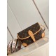 Original top antique bag series Diane handbag with a leather shoulder strap (can armpit back) an embroidered shoulder strap (can be shoulder back diagonal cross) can be removed   capacity daily enough to use to load the 