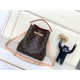 Top quality M46581 old flower Leather is genuine French grade A quality, handmade Oiled edge details are very delicate Size 20x20x13