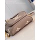 Exclusive M82208 silk-screened in light gray] Louis Vuitton's soft take on the trendy fanny pack design, the Mini Bumbag is crafted from Monogram Empreinte leather and features a zippered main compartment and zippered po