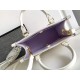 [Special Original] M46833 White Purple (Dynamic Chip Edition) Leather is Italy A grade leather is in the quality, hardware, fabrics, handmade, oil edge, A-grade production Size 25x19x8.11.5CM bonded number