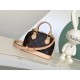 Alma Nano Shell Handbag] M82717 Old Flower (Color Change Leather)MINI SHELL BAG COLLECTION New launch Nano Alma handbag Reproducing the emblematic Alma bag in a miniature version of the Nano Alma. Louis Vuitton's signatu