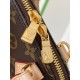 Alma Nano Shell Handbag] M82717 Old Flower (Color Change Leather)MINI SHELL BAG COLLECTION New launch Nano Alma handbag Reproducing the emblematic Alma bag in a miniature version of the Nano Alma. Louis Vuitton's signatu