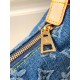 Top M82949 Blue The leather is genuine French grade A quality, handmade and oiled edges with exquisite details Size 20.5x6x16