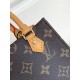 Top M81295 old flower leather is genuine French A quality, handmade oiled edge details are very exquisite Size 14x17x5