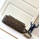 Top Premium Exclusive Actual M41465 M44876 The Métis clutch exudes elegance in its compact shape. Crafted in soft Monogram canvas, it is compact in size and features several practical pockets and compartments. Again the 