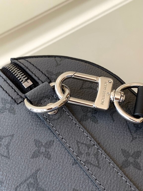 Top of the line M45936 Black Flower Leather is genuine French grade A quality, handmade Oiled edges with very fine details Size 27x17x13 Bonding number 10808530