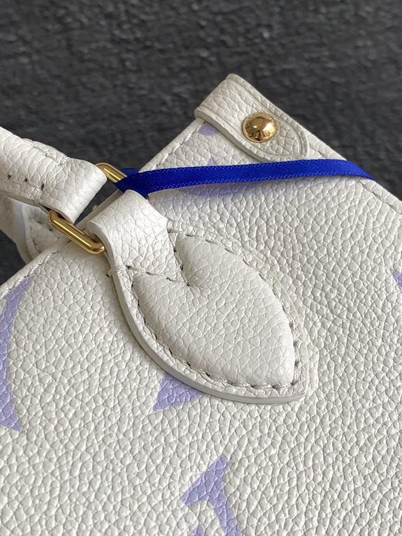 [Special original] M46993 White Purple (Dynamic Chip Edition) Leather is Italy A grade leather is in the quality, hardware, fabrics, handmade, oil edge, A grade production Size 18x15x8.5Cm