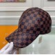 With packaging cloth bag, LV Louis Vuitton classic original single baseball cap, classic old flower, 11 open mold customized, the original counter PU leather   head layer cowhide wrapped edge, long years of explosive ver