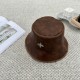 LV early fall new fisherman's hat, original open mold customization, perfect smooth stereotypes! High quality leather. Good to see blowing up the street single product!