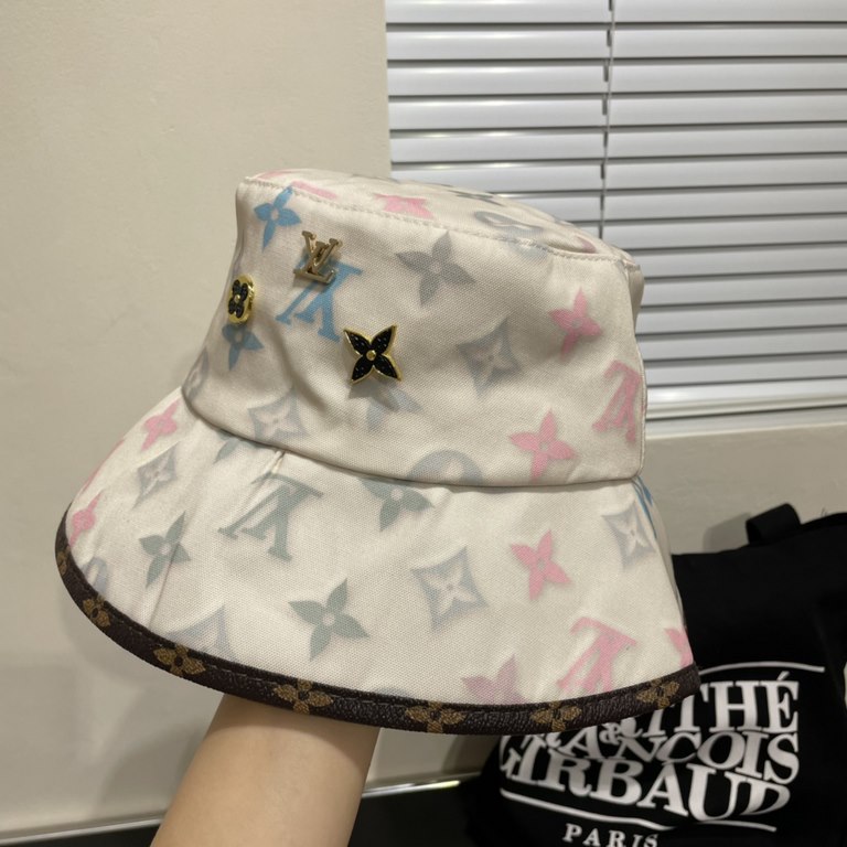 New! Louis Vuitton LouisVuitton   new LV fisherman hat heavy industry to build   fisherman series high-end atmosphere, versatile models   men and women!