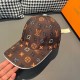 With box bag, LV (Louis Vuitton) new original single baseball cap, counter 11 open mold customized, original canvas material   head layer cowhide, lightweight and breathable! Awesome quality, the base head circumference 