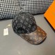 LV (Louis Vuitton).With box cloth bag, LV (Louis Vuitton) new original single baseball cap, old flower splicing, 11 open mold customized, original denim fabric   counter old flower leather, workmanship is meticulous and 