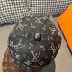 LV (Louis Vuitton).With box cloth bag, LV (Louis Vuitton) new original single baseball cap, old flower splicing, 11 open mold customized, original denim fabric   counter old flower leather, workmanship is meticulous and 