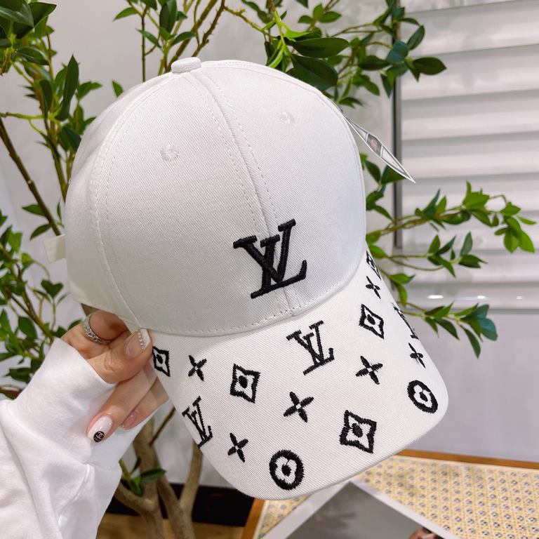 Louis Vuitton LV ~ 2023 spring and summer new explosive models of baseball caps  , the big models are super good with, hurry to get!