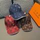 With box bag, LV (Louis Vuitton) new original single baseball cap, counter 11 open mold customized, original canvas material   head layer cowhide, lightweight and breathable! Awesome quality, the base head circumference 