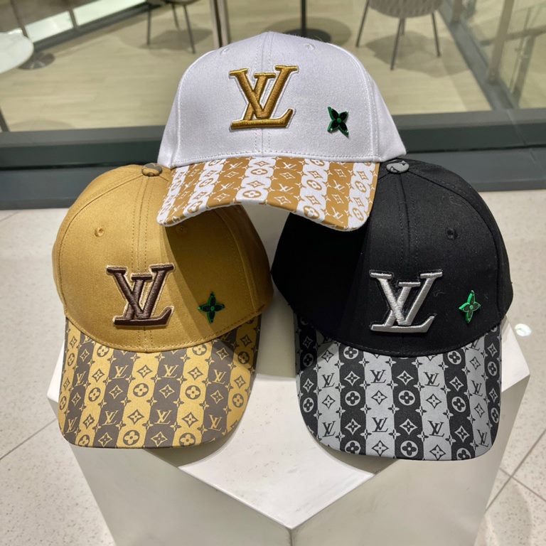 LV baseball cap 2023 official website counter new simple models, very trendy! Casual sports models, classic production, super good with clothes!