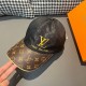 LV (Louis Vuitton) new original single baseball cap.With box cloth bag, LV (Louis Vuitton) new original single baseball cap, old flower splicing, 11 open mold customized, original printing satin fabric   counter old flow