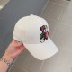 LV new duck tongue cap, high quality baseball cap, black and white two colors, head circumference about 57cm