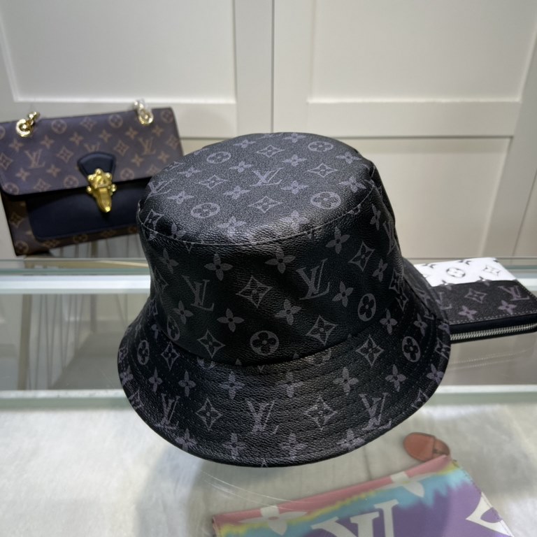 LV Louis Vuitton official website version of the shipment, the classic fisherman's hat, a very classic classic, popular retro beauty, available in all seasons, go out essential, very show face small