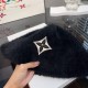 Special  LV Louis Vuitton   Hat bucket hat fall and winter 2023 burst new cashmere basin cap plush fisherman hat female