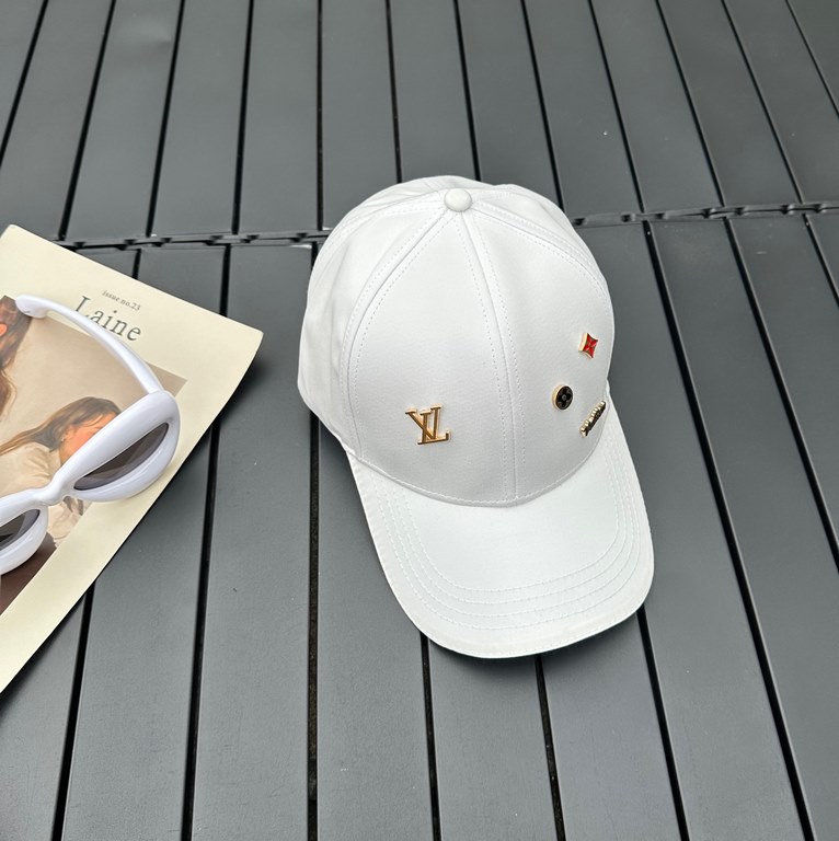 Louis Vuitton LouisVuitton   new LV baseball cap, heavy construction   perfect old flowers, high-end atmosphere, versatile models   men and women!