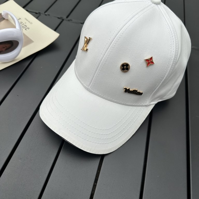 Louis Vuitton LouisVuitton   new LV baseball cap, heavy construction   perfect old flowers, high-end atmosphere, versatile models   men and women!