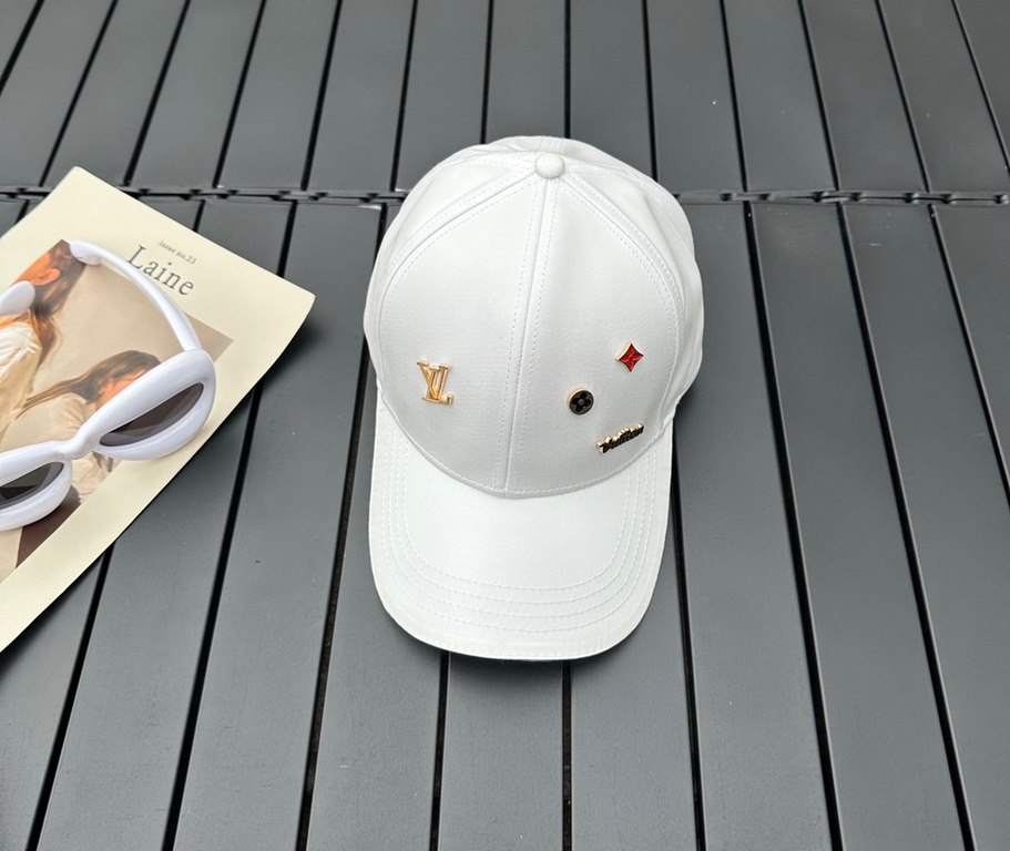 Louis Vuitton LouisVuitton   new LV baseball cap, heavy construction   perfect old flowers, high-end atmosphere, versatile models   men and women!