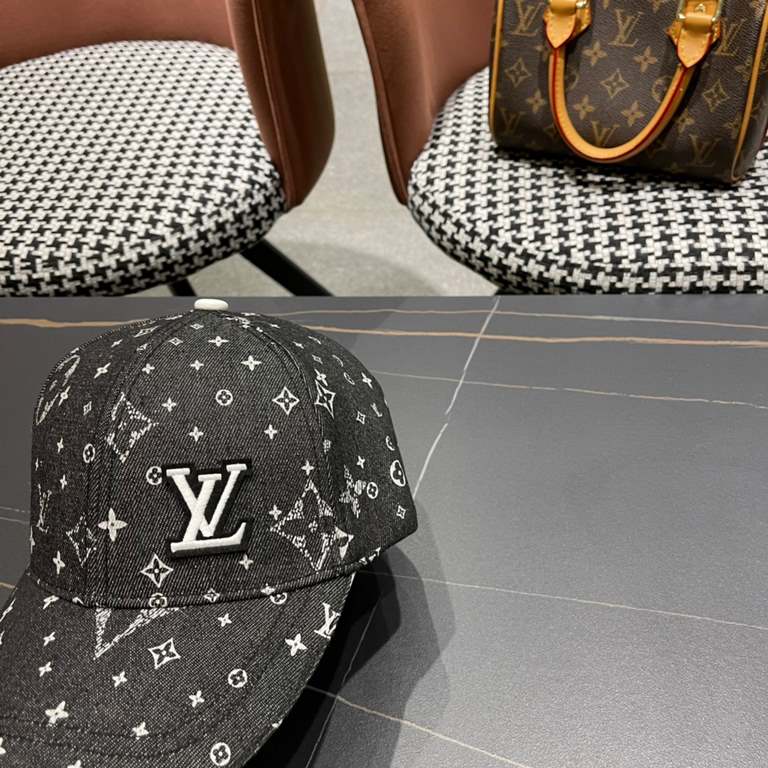 LV (Louis Vuitton) new original single baseball cap, counter 11 open mold customized quality is superb, the base head circumference 57 adjustable.