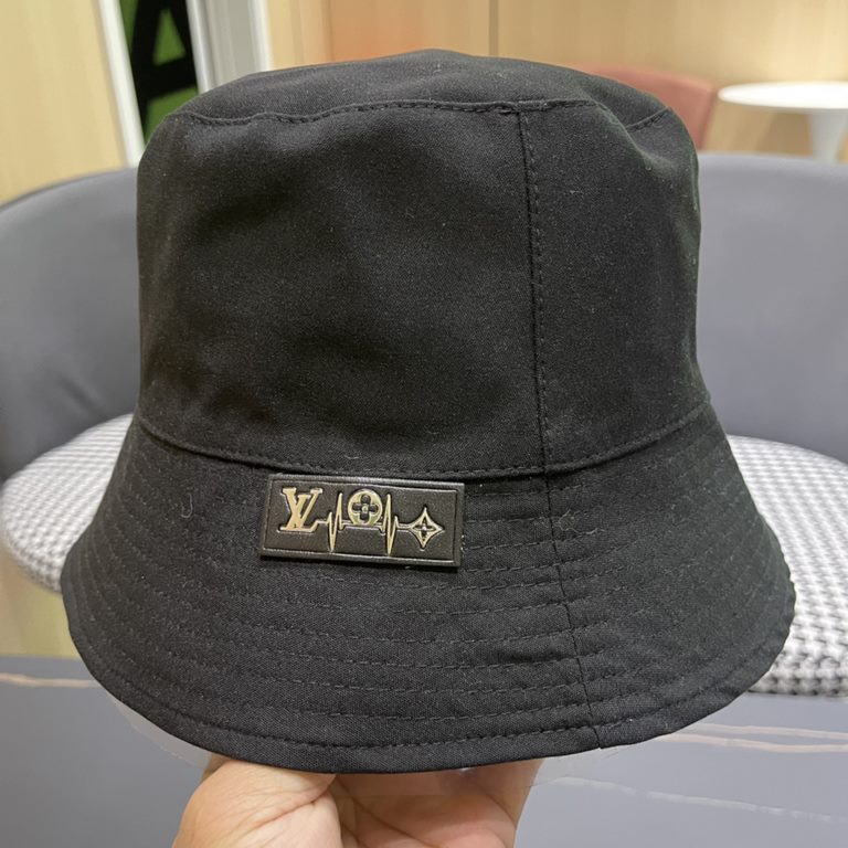 . Louis Vuitton LouisVuitton 2024 new LV fisherman's hat, heavy construction   fisherman series high-end atmosphere, versatile models