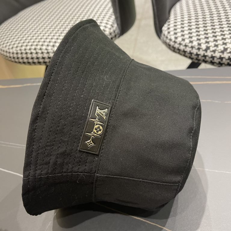 . Louis Vuitton LouisVuitton 2024 new LV fisherman's hat, heavy construction   fisherman series high-end atmosphere, versatile models