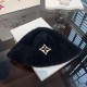 SpecialLV Louis Vuitton   Hat Bucket Hat Fall and Winter 2023 Explosive New Cashmere Basin Hat Plush Fisherman's Hat Female