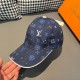 With box bag, LV (Louis Vuitton) new original single baseball cap, counter 11 open mold customized, original canvas material   head layer cowhide, lightweight and breathable! Awesome quality, the base head circumference 