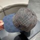 LV (Louis Vuitton) new original single baseball cap, old flower splicing, 11 open mold customized, original denim fabric   counter old flower leather, meticulous and perfect workmanship, superb quality, the base head cir