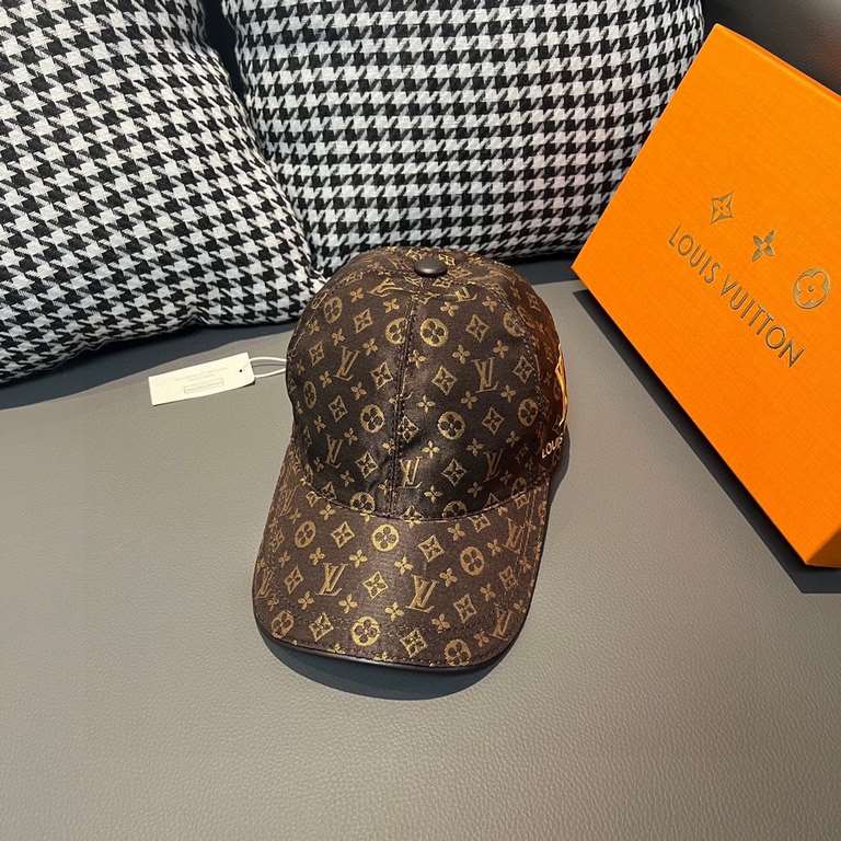 New ShipmentsNew model shipmentWith box cloth bag, LV (Louis Vuitton) new original single baseball cap, old flower embroidery, 11 open mold customized, original old flower fabric, heavy embroidery, workmanship is meticul