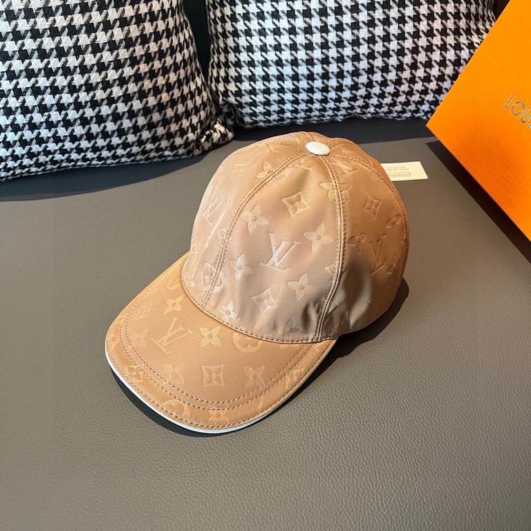 New model shipment!With box bag, LV Louis Vuitton new original single baseball cap, dark print, counter 11 open mold customized, original Oxford fabric   head cowhide, cotton lining, lightweight and breathable! Awesome q