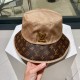 [LV] 2023 new old flower fisherman's hat, canvas, vibe full of sense, super good with, new on the shelves