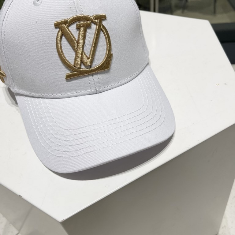 Louis Vuitton   LV baseball cap  , simple atmosphere full of personality Exquisite embroidery design Full of fashion sense   This hat is definitely worth getting!