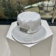 New! Louis Vuitton LouisVuitton high version of the new LV fisherman hat, heavy construction leather label four-leaf clover   fisherman series high-end atmosphere, versatile models   men and women!