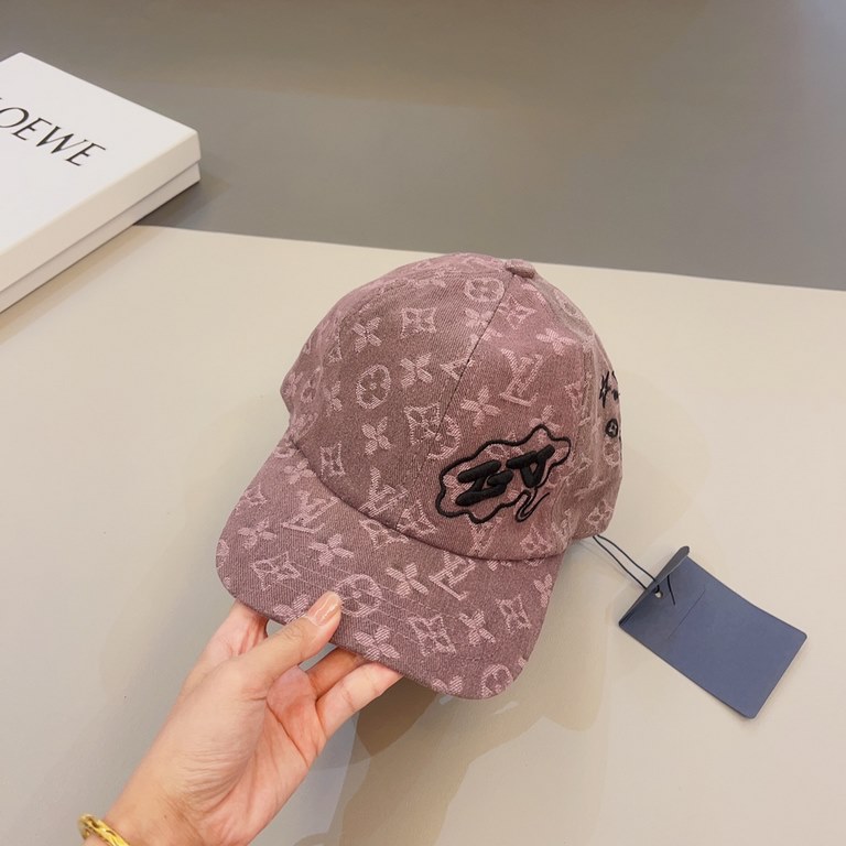 The Louis Vuitton LV  Bleached Cowboy Hat combines a sporty design with original cartoon pattern embroidery. The timeless style with a six-section crown is crafted from stonewashed cotton with aged detailing to emphasize