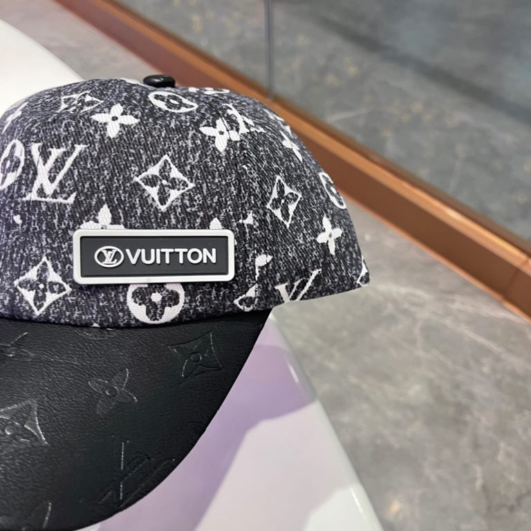 P on the new! Louis Vuitton LouisVuitton   new LV baseball cap, heavy construction   early spring collection of high-end atmosphere, versatile models   men and women!