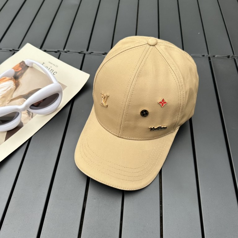 Louis Vuitton LouisVuitton   new LV baseball cap, heavy construction   perfect old flowers, high-end atmosphere, versatile models   men and women!