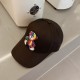 LV new duck tongue cap, high quality baseball cap, black and white two colors, head circumference about 57cm