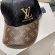 LouiVuittonLV   counter new Louis Vuitton home embroidery baseball cap, simple and generous Men and women universal sun hat.